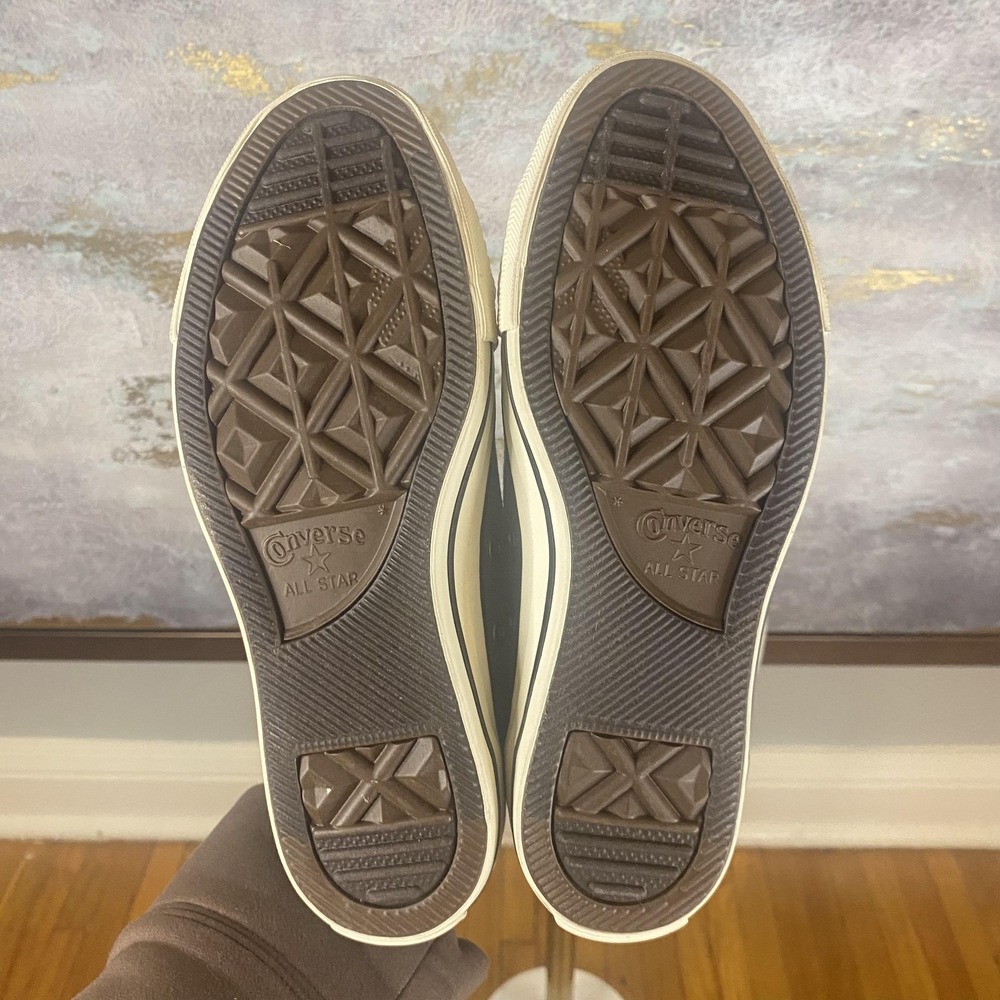 Converse All Star Slip OX Shoes Womens Size 6 Gray Slip On Low Top Sneakers - Picture 11 of 11
